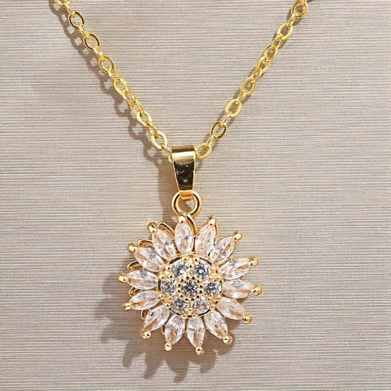 Collar Girasol Giratorio