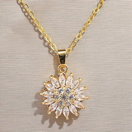 Collar Girasol Giratorio