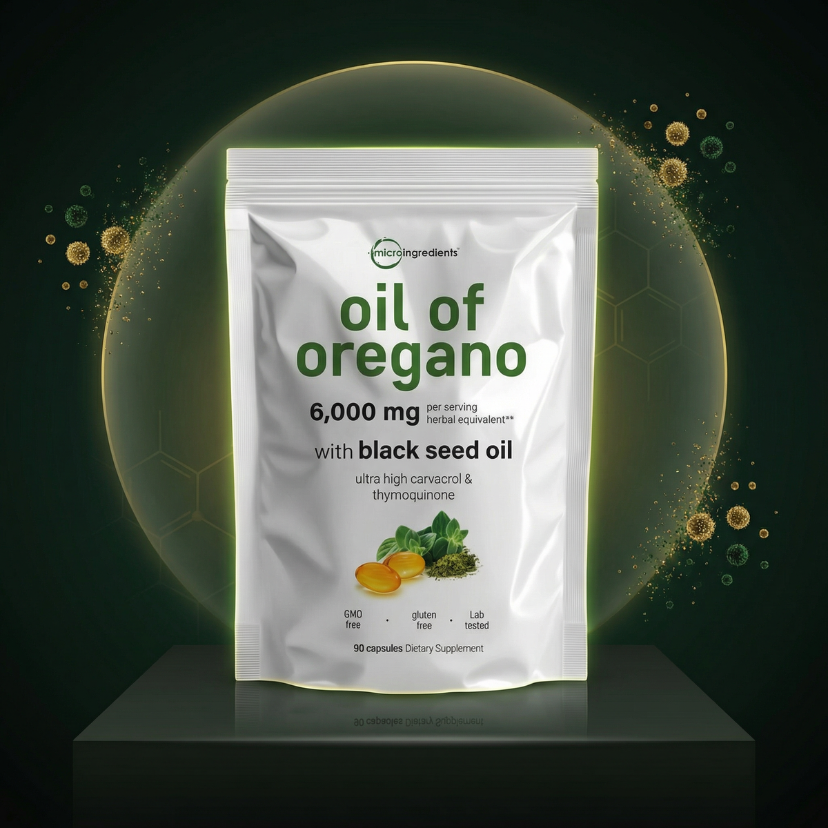 Oil of Oregano con Black Seed Oil