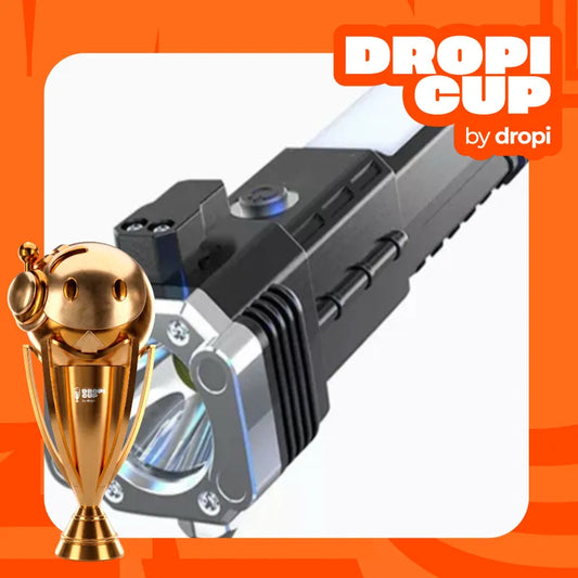 Linterna LED Dropi Cup - producto real